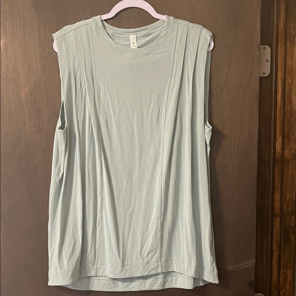 lululemon athletica Light Gray Muscle Tee